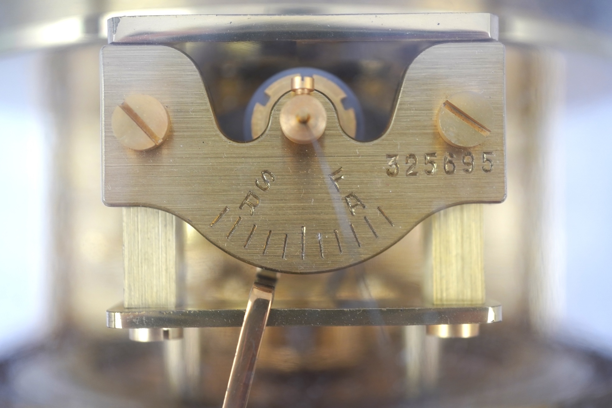 A Jaeger-LeCoultre 'Atmos' clock